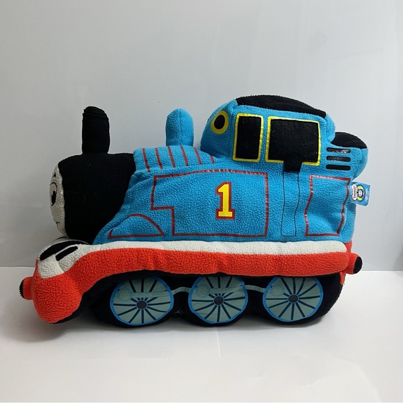 Thomas The Tank Engine Plushie Plush Collectible Blue Red Rare Vintage Kids - Picture 4 of 4